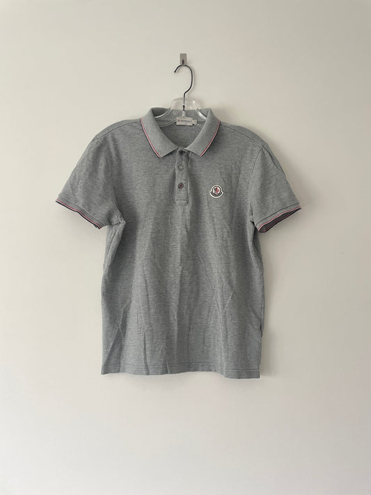 Grey Moncler Polo
