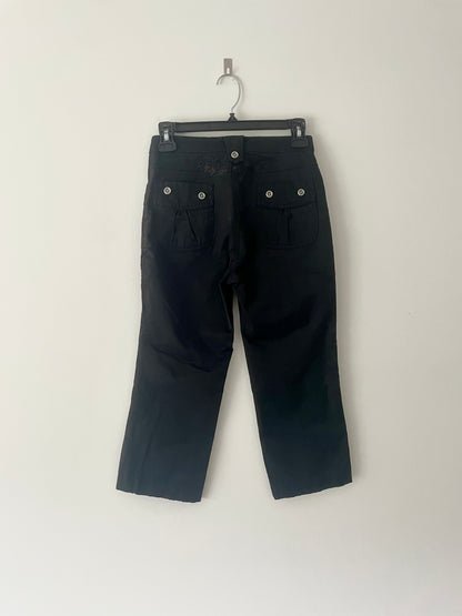 Embroidered Capris