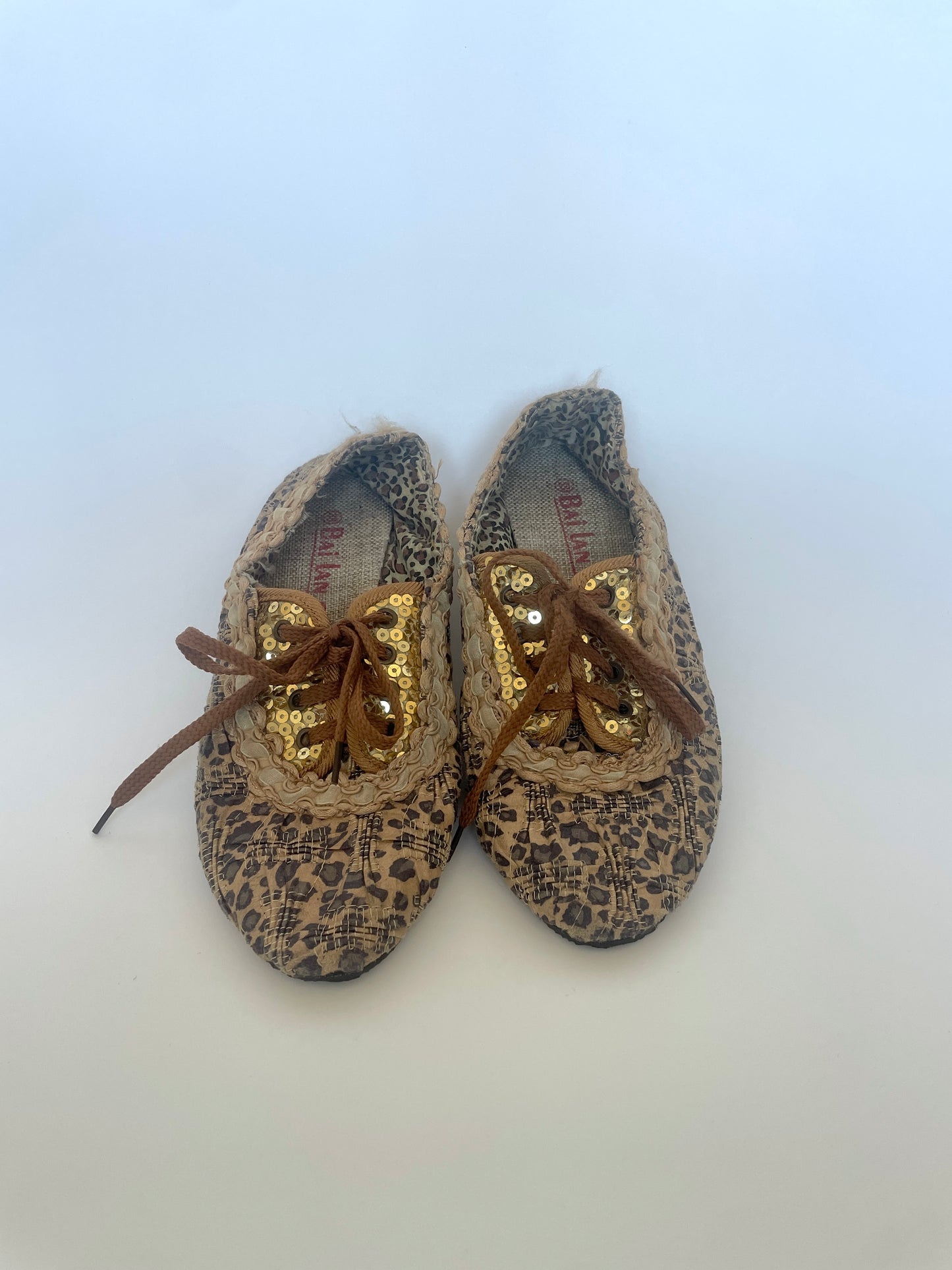Leopard Print & Sequin Shoes