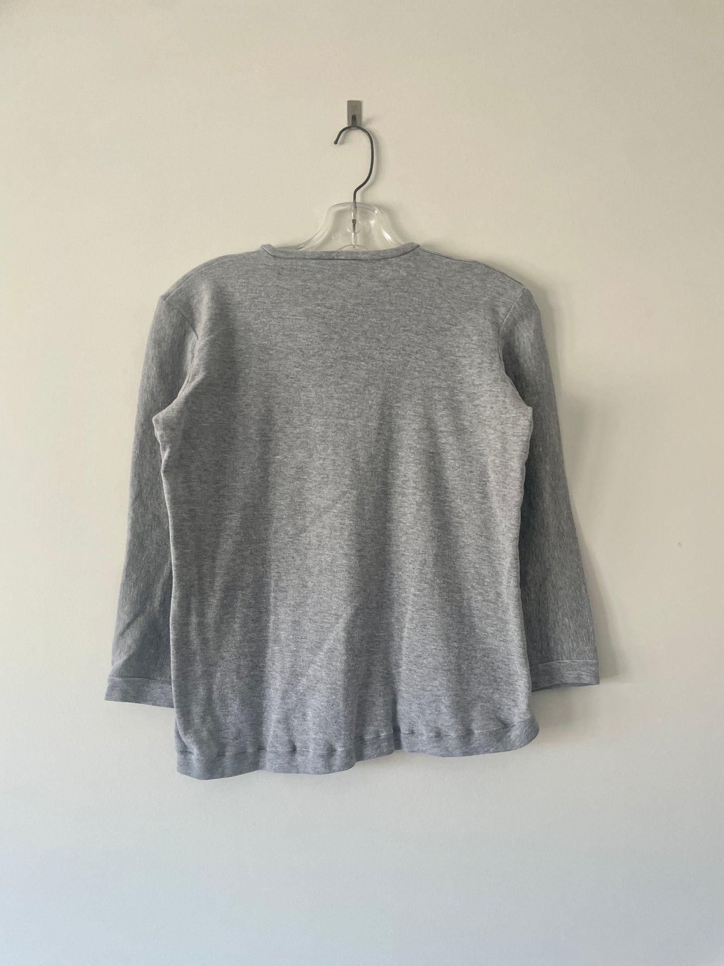 Heather Grey Henley Shirt
