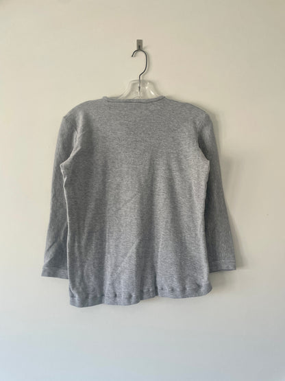 Heather Grey Henley Shirt